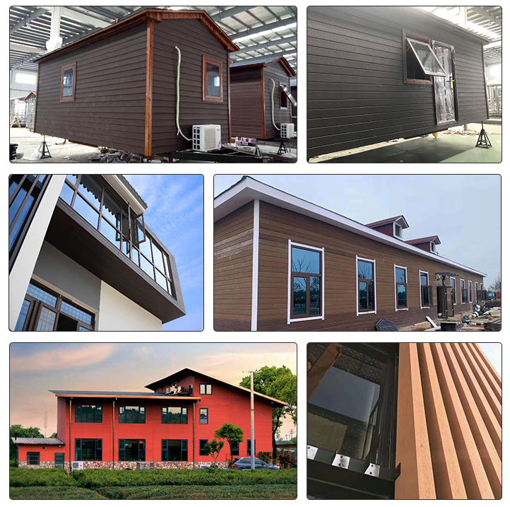 High Class Decorative PWC Wall Panel Interior WPC Wall Cladding in Customized Colors