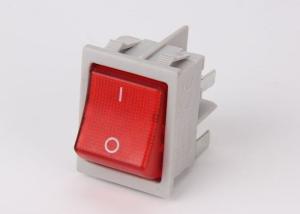 Quality Gray Boat Kcd2 Rocker Switch 6A 125VAC 10000 Cycles Industrial Dimension 32 * 25 wholesale