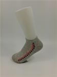 Nylon / Spandex Unisex Kids Cotton Socks Wearing Out Of Shape Easily Grey