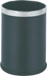 Quality Metal Stainless Steel Rubbish Bin With Silver Removable Ring wholesale