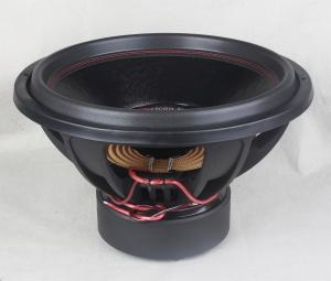 Quality Compact Powered Subwoofer Car , Hifi Subwoofer Amplifier 10mm Top Plate wholesale