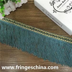 Quality Fluorescent color high quality OEM decorative gimp fringe for curtain decoration wholesale