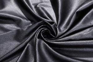 Quality Wrinkle Black Faux Suede Bed Sheets Polyester 155cm wholesale