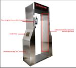 Body Temperature Recognition Disinfection Door , Gas Sterilization Equipment