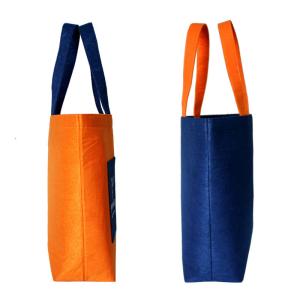 Quality Shopping 35x39.5cm Yellow 30x40x10cm Felt Tote Bag wholesale