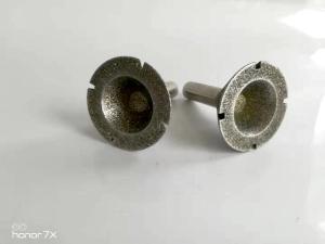 Quality Conical Length 35mm Width15mm Diamond Grinding Head 100 Grit Abrasion Resistance wholesale