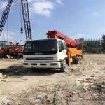 High Efficience Year 2019 Used Putzmeister Concrete Pump Truck with and