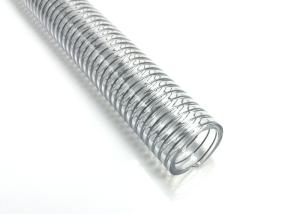 Quality Lightweight PVC Steel Wire Hose Flexible Food Grade Spring Hose 6mm - 254mm Inner Diameter wholesale