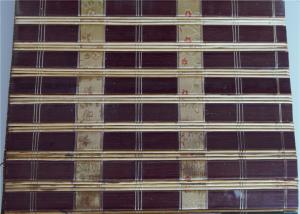 Quality Popular Bamboo Roller Blinds , Patio Bamboo Roll Up Shades Costom Pattern wholesale