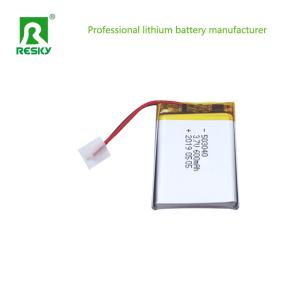 Quality Power Lithium Polymer Battery Cell 503040 600mAh 3.7V For Smart Watch wholesale