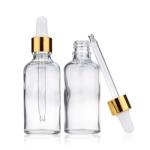 50ml Glass Dropper Bottles-Essential Oil Makeup Cosmetic Liquid Containers