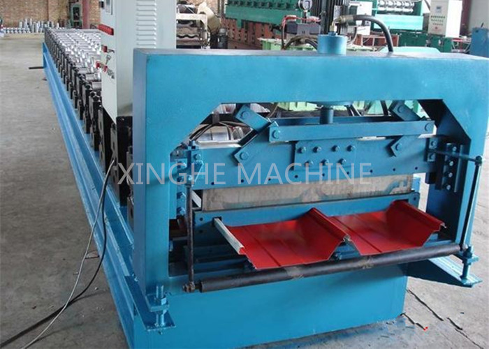 Specialized Continuous JCH Metal Roof Panel Machine With PLC Control System