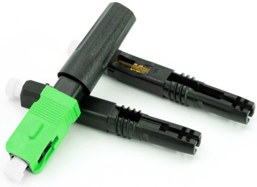 FTTH Adaptor Fiber Optic Accessories SC APC 1000 Matings Mechanical Durability