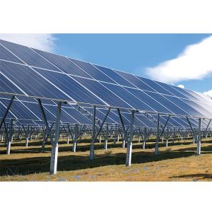 Quality Hot-dip Galvanized Steel Photovoltaic Mounting System Ground Solar Bracket System wholesale