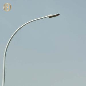Quality Double Arm Hot Rolled Steel Lighting Pole Wind Resistant ISO 9001 Certified wholesale