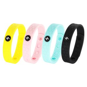 China Adjustable Anti Static Wristband Improve Sleep Silicone Static Strap Balance Energy Waterproof Anti-Static Wrist Strap Anti Static Wrist Strap on sale