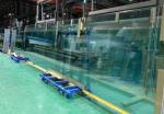UV Protection Low Iron Extra Clear Glass For Building / Window / Door