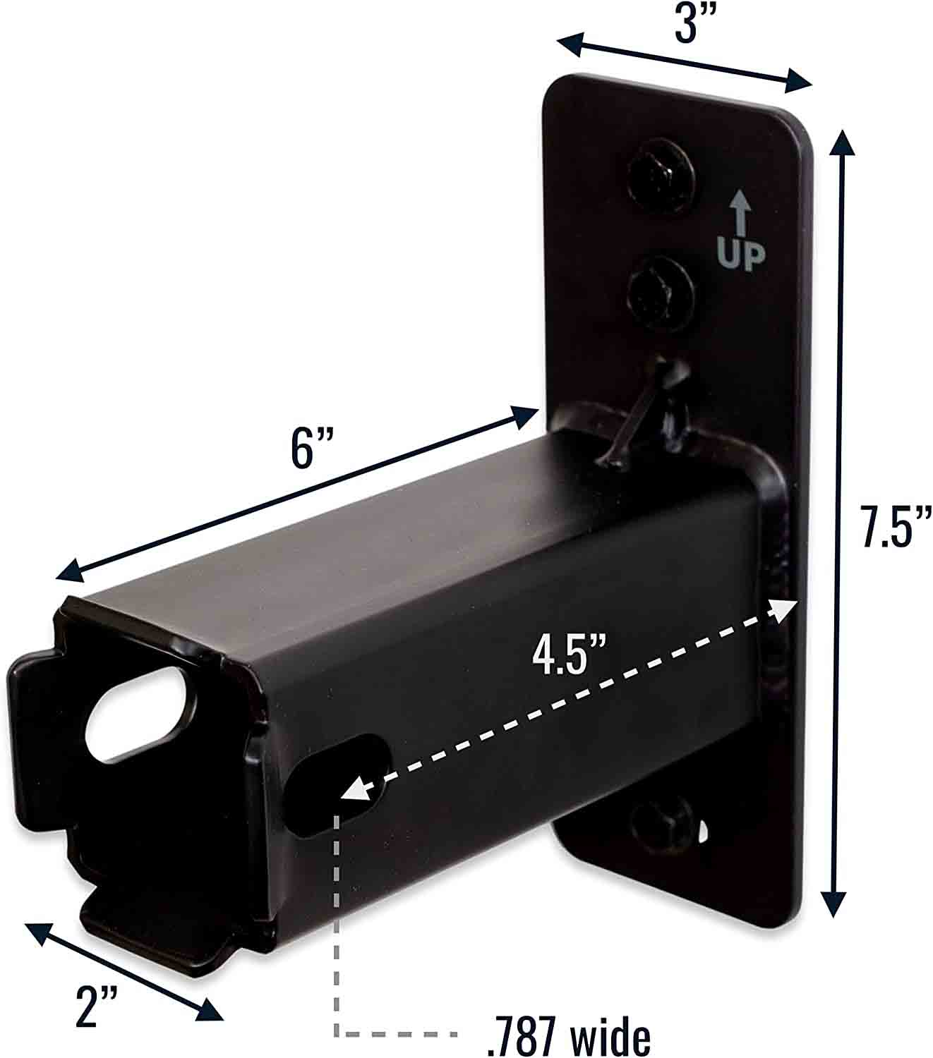 Bicycle Wall Mount Hitch Garage Organizer for Bike Rack Hanging Trailer Load Capacity 50kg