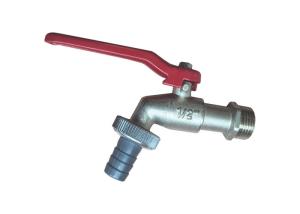 Quality Light Type Brass Ball Bibcock Valve Tap Nickel Plated wholesale