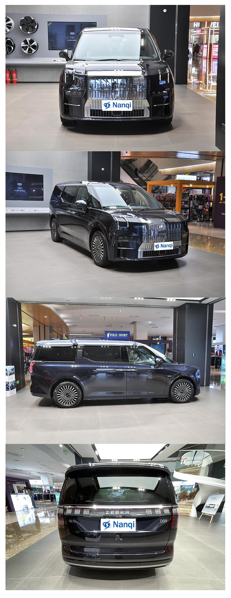 Fashion MPV ZEEKR 009 Pure Electric Car New Energy Vehicle For Business
