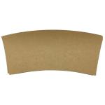 Waterproof Kraft Paper Cup Blanks Single PE Coating For Flexographic Printing