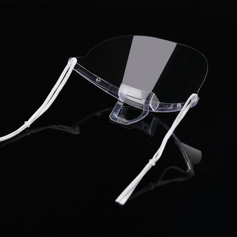Anti Fog Transparent Mouth Cover For Hotel Kitchen