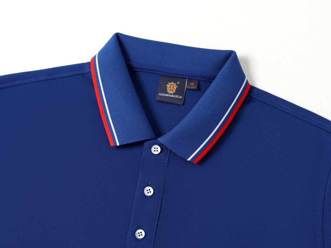 Golf T-Shirts Men Quick Dry Breathable Sport Polo Shirt Custom Golf Shirt