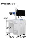 20W 30W 50W 100W Fiber Laser Marking Machine For Plastic Metal Stainless Steel