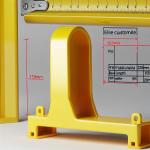 Elite Customized Fiberglass Bracket Cable Bearer FRP 250mm For Network Chamber