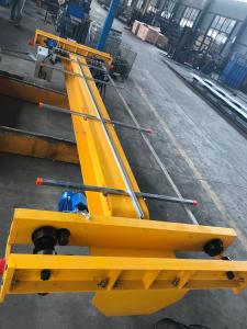Quality 1 Ton Span 10 Meters Electric Overhead Suspension Crane Remote Control wholesale
