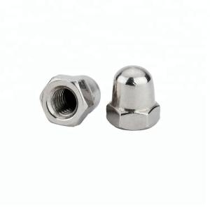 Quality Nickel Plated Din1587 Hex Domed Nuts wholesale