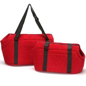 Quality Leisure Pet Carrier Bag Warm Windproof Flannelette / Sponge Material For Winter wholesale