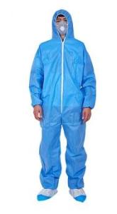 Quality Breathable Disposable Lab Gowns Acid Resistant Safety Protective Clothing wholesale