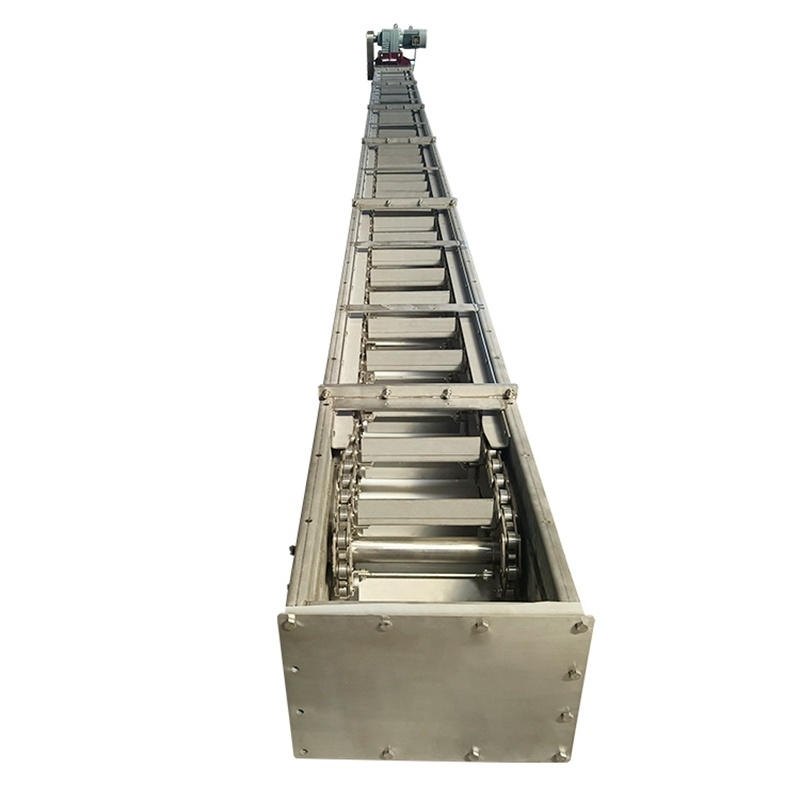 OEM Custom Stainless Steel Conveyor Chain Scraper Conveyor