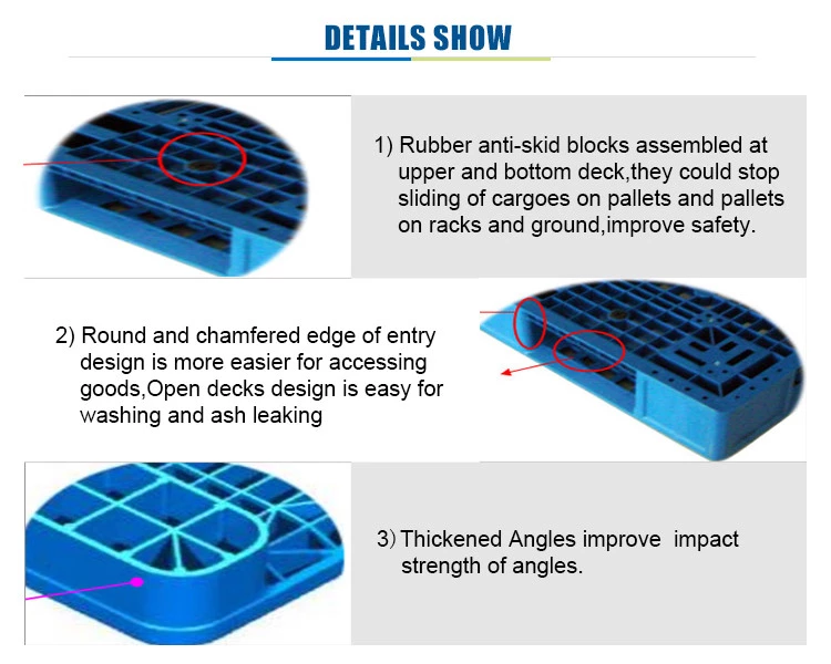 Food grade hdpe reconditioned plastic pallets