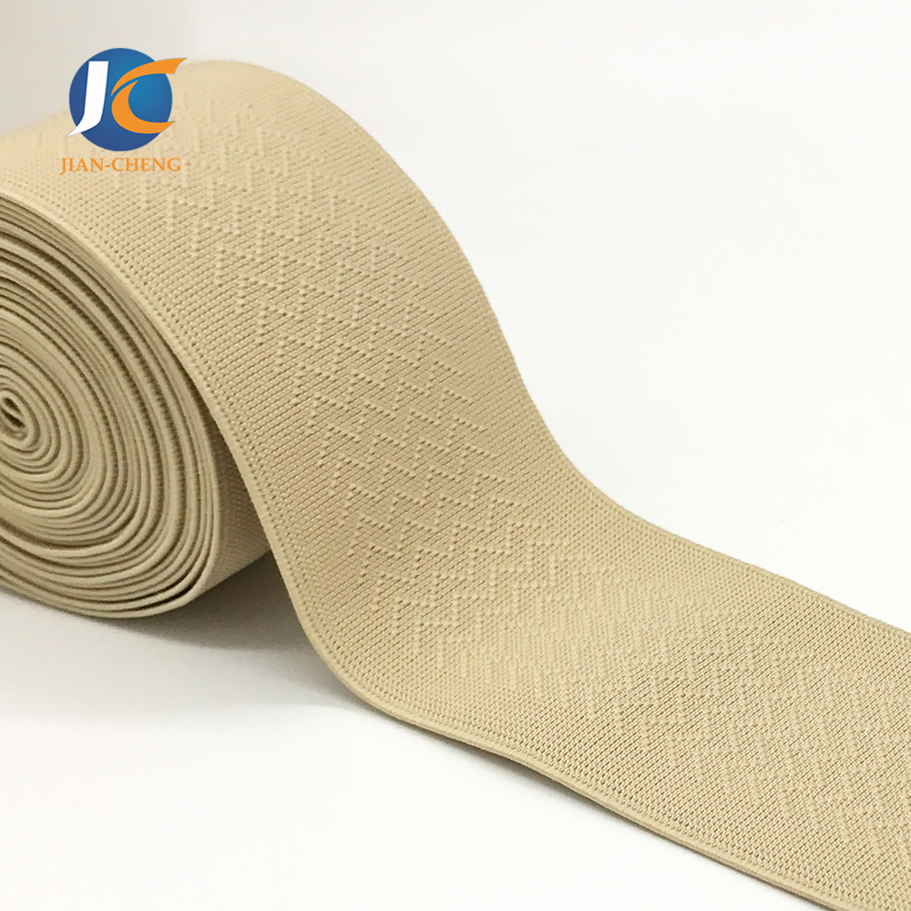 High quality polyester spandex breathable medical elastic band for medical abdominal