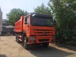 Excellent Used Sinotruk 6*4 HOWO Tipper Truck Front Lifting Style 24hours Online