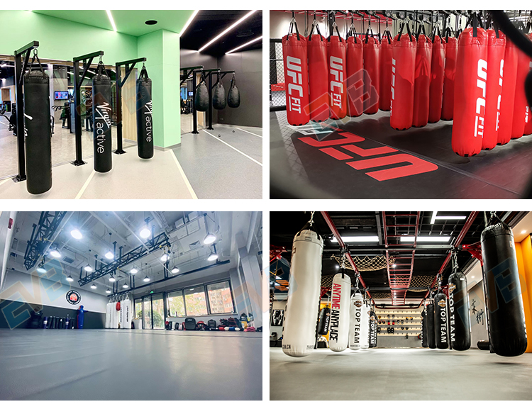 2.7M Height Commercial Heavy Bag Rack Freestanding Punch Bag