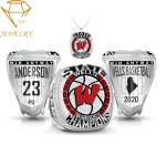 Sports Teams Embassed Necklace Championship Pendant