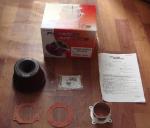 Red Universal Racing Air Filter Necessary Kits / High Performance Car Air