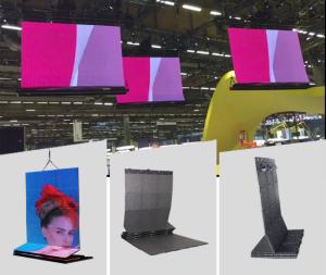 Quality 1R1G1B Ultra Thin Video transparent led display screen Great waterproof wholesale