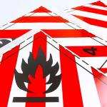 Outdoor Sunscreen Hazardous Chemicals Labels For Heat Resisting Material