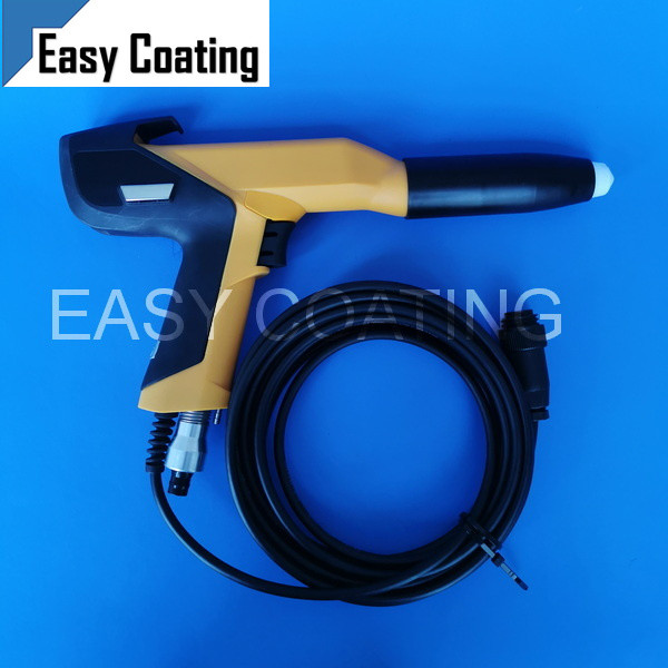 OptiSelect Pro GM04 manual powder gun – complete cable 6 m, rinsing air hose 6 m, negative polarity (–) 1016971