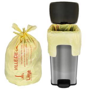 Quality Biodegradable Additive EPI D2W Recyclable Garbage Bags Custom Colors wholesale