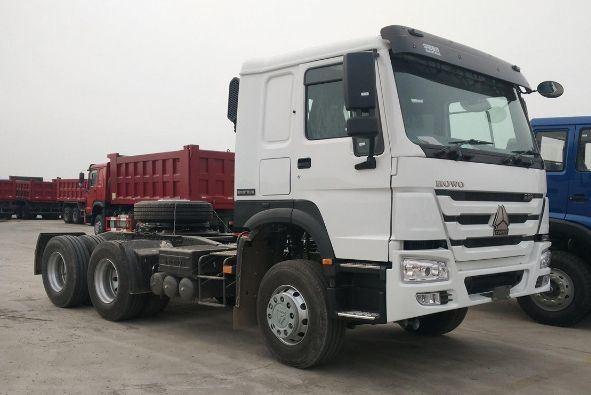 6850*2550*3100mm HOWO Head Truck with 375HP and 450HP Options 24hours Online
