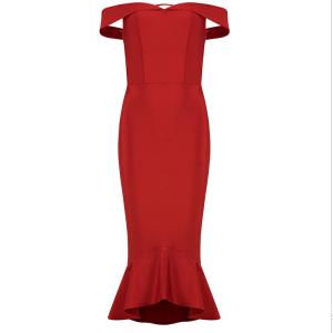 Quality Adults Black Backless Lace Evening Dress wholesale