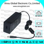 External 12V 5A AC DC power adapter with UL cUL FCC CE GS LVD SAA.etc