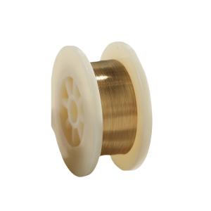 Quality 99.95% High Melting Point Gold Coated Tungsten Wire For Electronic Devices wholesale