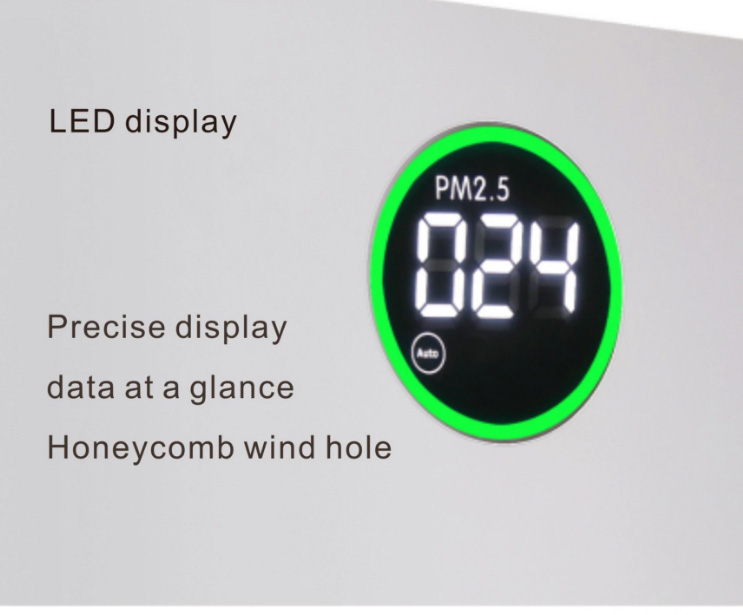 HOMEFISH Air Scent Diffuser UV Sterilization Anion Filter Air Purifier 550M3/H