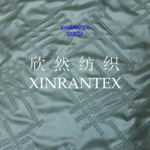 Quality Q0024 polyester quilting fabric design wholesale